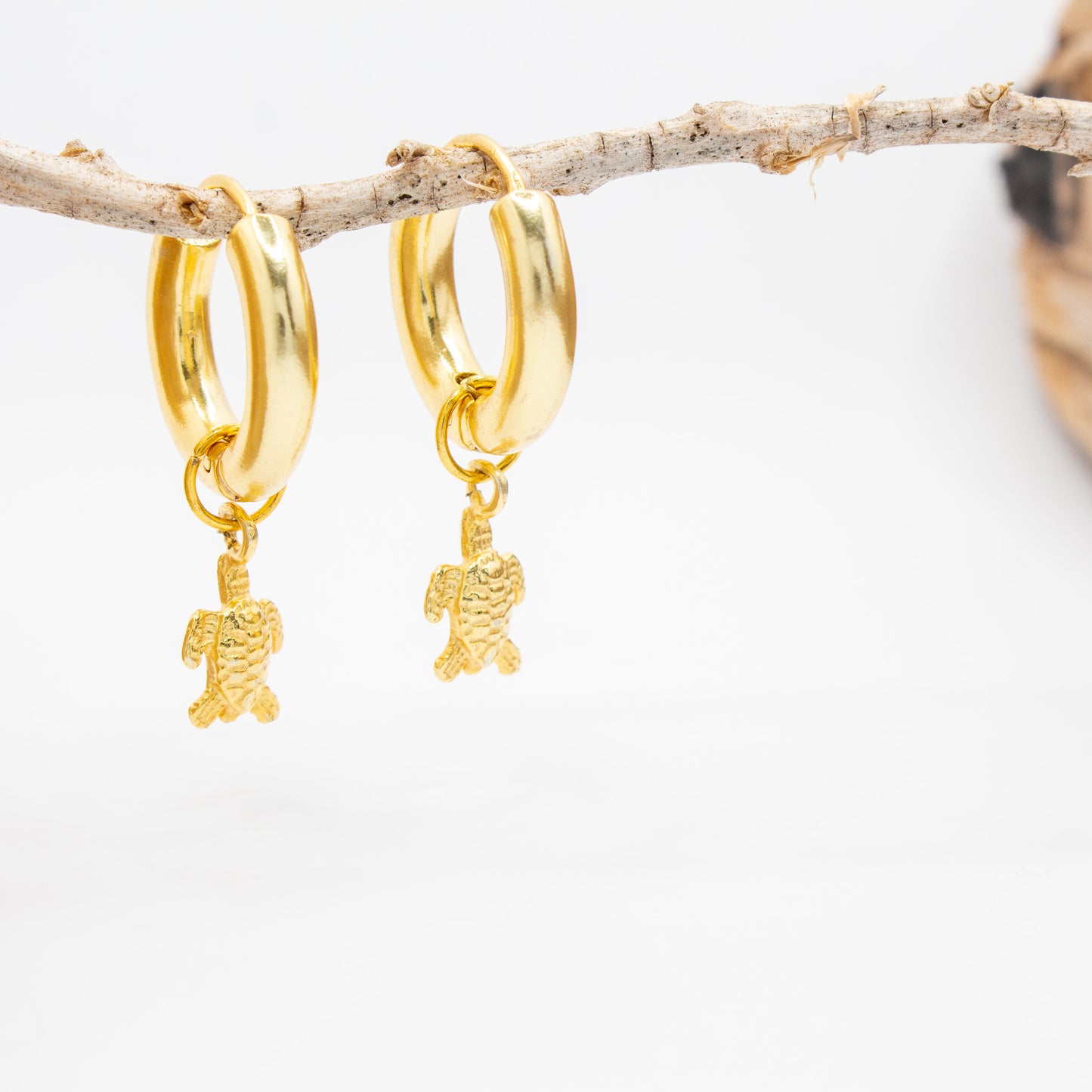 Tartaruga Parure Earring gold